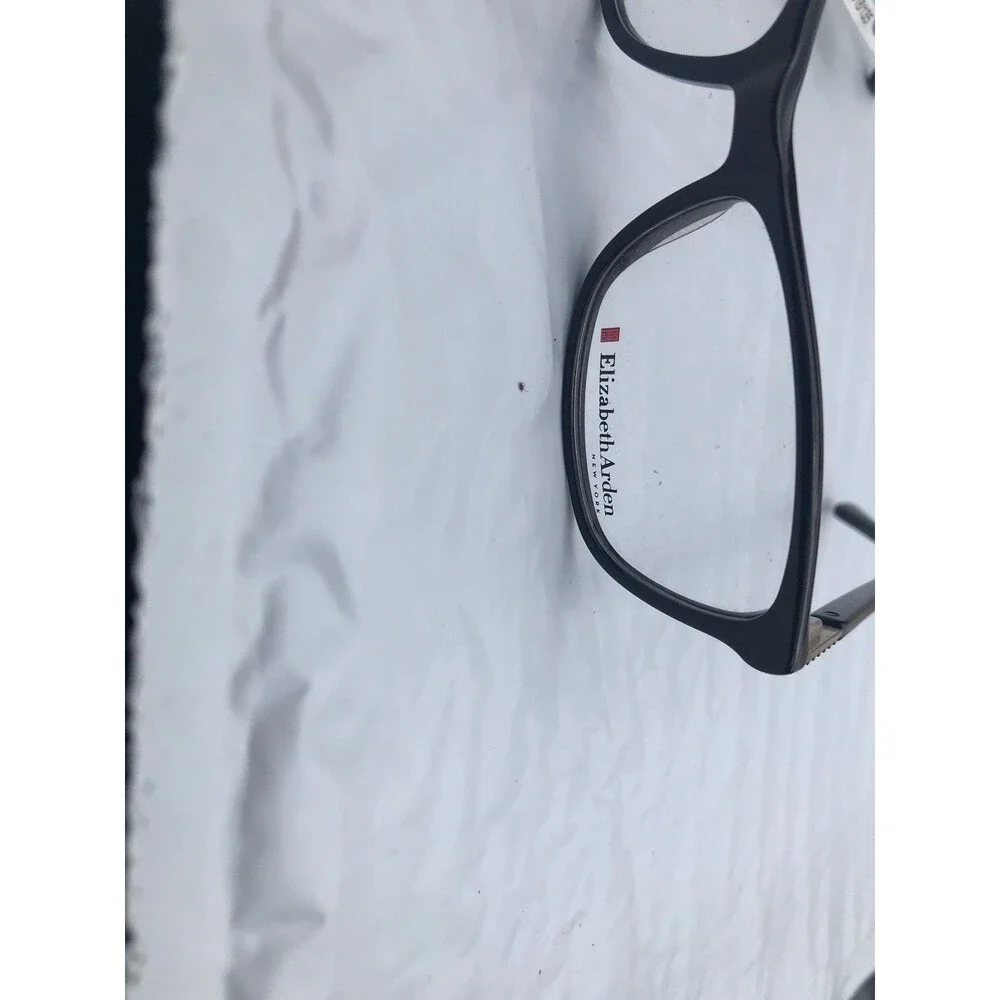 Elizabeth Arden EA 1199-1 BLK Womens Semi Cat Eye Eyeglasses 55-16-135